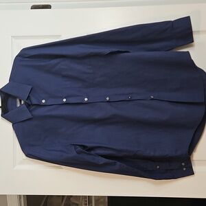 Van Heusen Regular Fit Long-Sleeve Button Down Shirt, Small